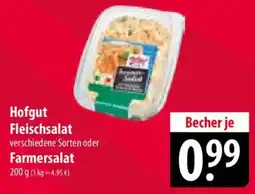 Famila Nord Ost Hofgut Fleischsalat oder Farmersalat Angebot