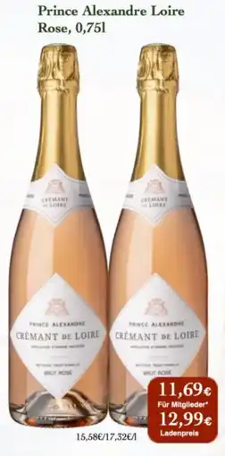 LPG Biomarkt Prince Alexandre Loire Rose Angebot