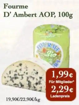 LPG Biomarkt Fourme D'Ambert AOP Angebot