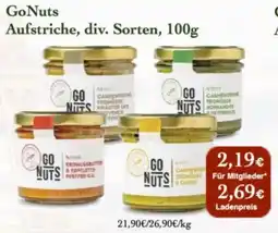 LPG Biomarkt Go Nuts Aufstriche Angebot