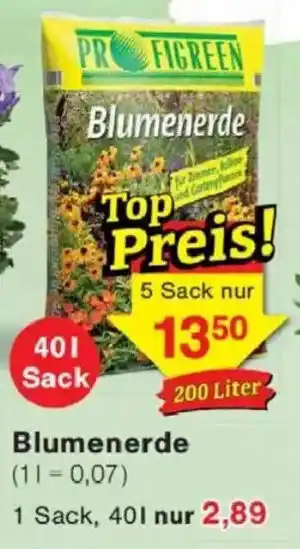 Blumenerde