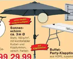 Jawoll Sonnenschirm Angebot