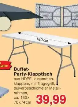 Jawoll Buffet- Party-Klapptisch Angebot