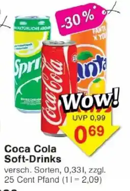 Jawoll Coca Cola Soft-Drinks Angebot