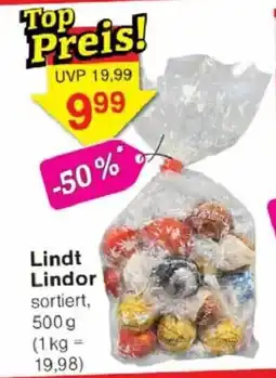 Jawoll Lindt Lindor Angebot