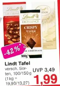 Jawoll Lindt Tafel Angebot