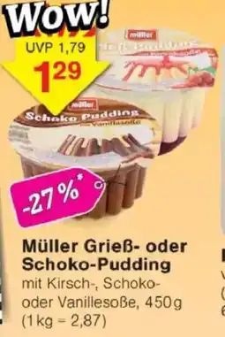 Jawoll Müller Grieẞ- oder Schoko-Pudding Angebot
