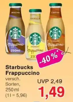Jawoll Starbucks Frappuccino Angebot