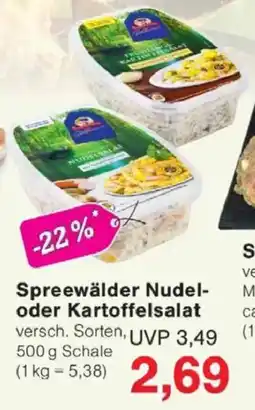 Jawoll Spreewälder Nudel- oder Kartoffelsalat Angebot