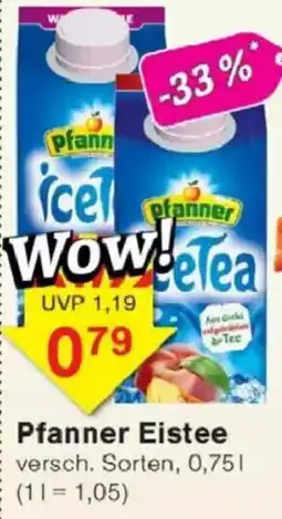 Jawoll Pfanner Eistee Angebot