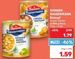 Kaufland SONNEN BASSERMANN Eintopf Angebot