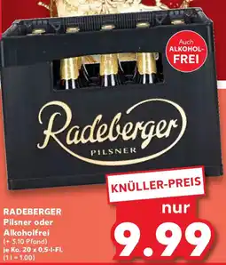 Kaufland RADEBERGER Pilsner oder Alkoholfrei Angebot