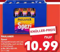 Kaufland PAULANER Spezi Angebot