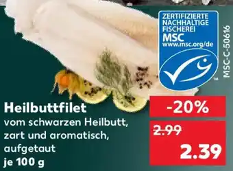 Kaufland Heilbuttfilet Angebot