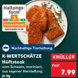 Kaufland K-WERTSCHÄTZE Hüftsteak Angebot