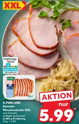 Kaufland K-PURLAND Kasseler Minutensteaks XXL Angebot