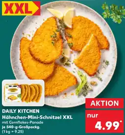 Kaufland DAILY KITCHEN Hähnchen-Mini-Schnitzel XXL Angebot