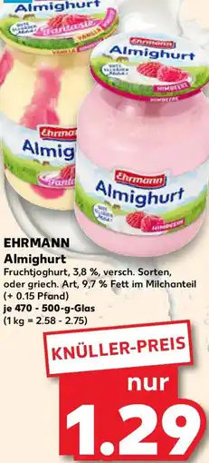 Kaufland EHRMANN Almighurt Angebot