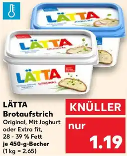 Kaufland LÄTTA Brotaufstrich Angebot
