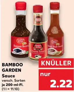 Kaufland BAMBOO GARDEN Sauce Angebot