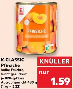 Kaufland K-CLASSIC Pfirsiche Angebot