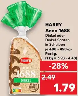 Kaufland HARRY Anno 1688 Angebot