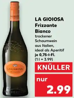Kaufland LA GIOIOSA Frizzante Bianco Angebot