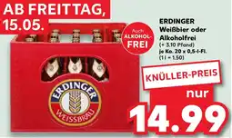 Kaufland ERDINGER Weißbier oder Alkoholfrei Angebot