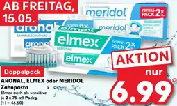 Kaufland ARONAL, ELMEX oder MERIDOL Zahnpasta Angebot