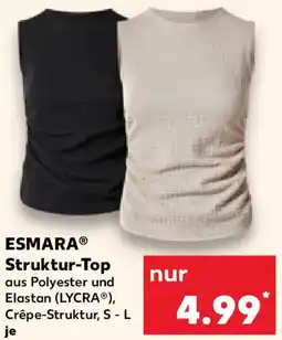 Kaufland ESMARA Struktur-Top Angebot