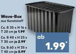 Kaufland Wave-Box Angebot