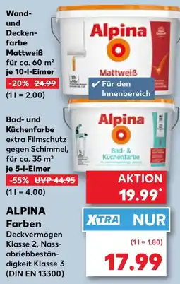 Kaufland ALPINA Farben Angebot