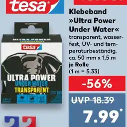 Kaufland Tesa Klebeband Ultra Power Under Water Angebot