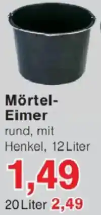 Jawoll Mörtel Eimer Angebot