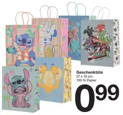Zeeman Geschenktüte Angebot
