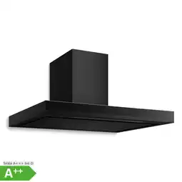 Netto Marken-Discount Velaire Dunstabzugshaube Edel, minimalistisch, kraftvoll Energieklasse A++ 595m³/h 90cm Schwarz Angebot