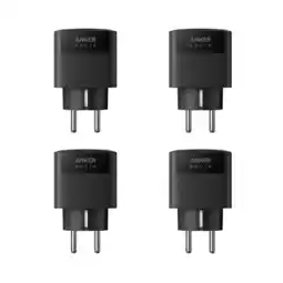 Netto Marken-Discount Anker SOLIX Smart Plug WLAN-Steckdose mit App-Steuerung für Solarbank – 4er Set Angebot