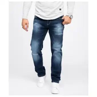 Netto Marken-Discount Rock Creek Jeans Regular Fit Used-Look Angebot