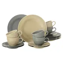 Netto Marken-Discount Seltmann Weiden Kaffeeservice Beat Color Glaze 18er Set Angebot