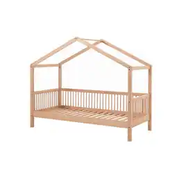Netto Marken-Discount FAGUS Hausbett mit Liegefläche 90 x 200 cm, inkl. Lattenrost, Ausf. Buche massiv natur Angebot