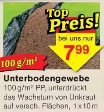 Jawoll Unterbodengewebe Angebot