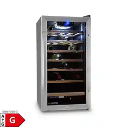 Netto Marken-Discount Vinamour 26 Uno Weinkühlschrank 26 Flaschen 88 Liter Edelstahl LED 88 Liter Angebot
