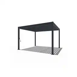 Netto Marken-Discount PergoLine Superior Pergola 3,6 m x 4 m anthrazit Angebot
