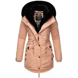 Netto Marken-Discount NAVAHOO Damen Wintermantel Winterparka Gefüttert mit 2 Kunstpelz-Kapuzen Sweety Deluxe Angebot
