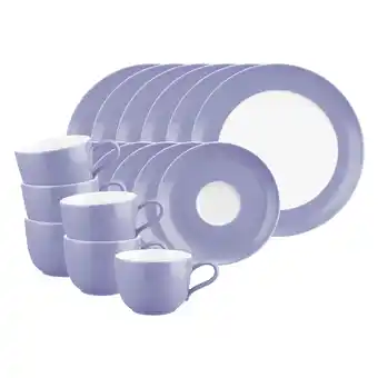 Netto Marken-Discount Seltmann Weiden Kaffeeservice Liberty Pure Colors 18er Set Angebot