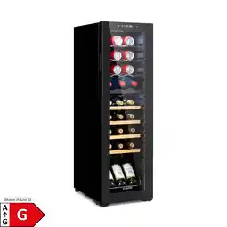 Netto Marken-Discount Bovella 27 Duo+ Zweizonen-Weinkühlschrank 74l 27 Fl. Glastür Angebot
