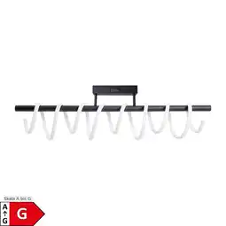 Netto Marken-Discount Näve LED Deckenleuchte BELLEZA L: 100cm schwarz Angebot