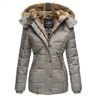 Netto Marken-Discount MARIKOO Damen Stylischer Winterjacke Steppjacke Mit Großer Kapuze Nekoo Angebot