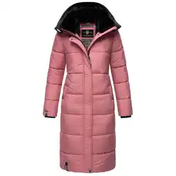 Netto Marken-Discount MARIKOO Damen Winterjacke Steppmantel Weichem Innenkragen & Abnehmbarer Kapuze Reliziaa Angebot