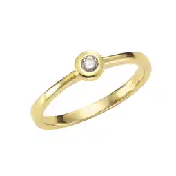 Netto Marken-Discount Orolino Ring Gold 585 mit Brillant 0,07ct Angebot